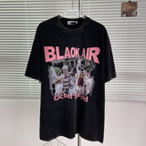 Men T Shirt Summer Versatile Loose Heavy Oversize