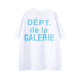 Gallery Dept T Shirts Letter Slogan Men and Women Short Sleeve