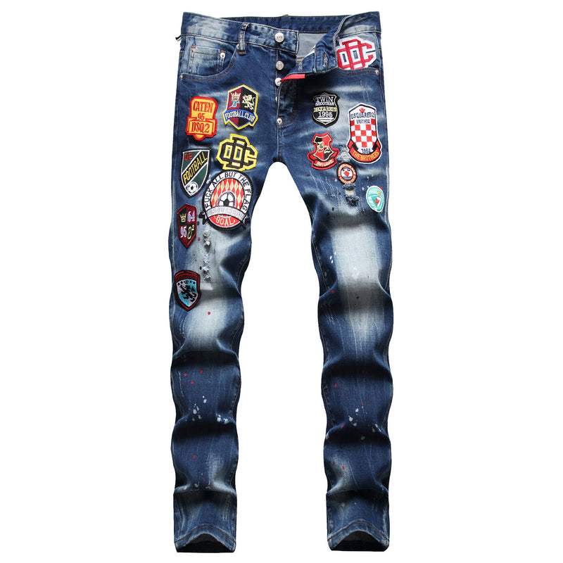 DSQ2 Jeans Ripped Stretch Jeans
