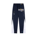Gallery Dept Sweatpants Hand-painted splashed ink alphabet casual trousers