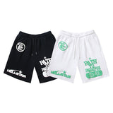 Hellstar Shorts2024 Summer Loose Sports Beach Pants Vintage Shorts