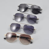Chrome Hearts Sunglasses Simple Light Titanium Double Beam Retro Sunglasses
