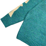 Kapital Sweater Kapital Vintage Hida and Macro V-neck Japanese Style Knitting Loose Cardigan Sweater