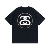 Stussy T Shirts Casual Loose Couple T Shirts