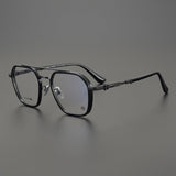 CHH Chrome Hearts Glasses Collector's Edition Double Beam Large Frame Ultra Light Pure Titanium Glasses Frame