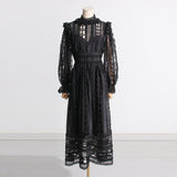 Bohemian Dress Straps Tulle Hollow Dress