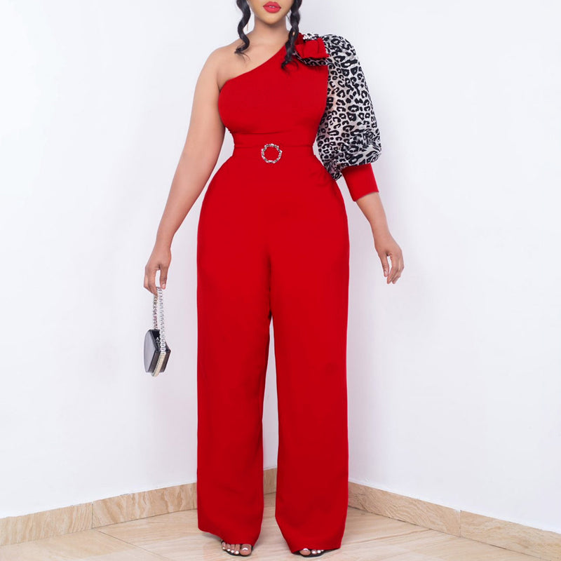 Women Co-Ords Sexy Waist Trimming Jumpsuit