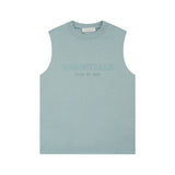 Fog Essentials tank spring summer FOG letter crew neck vest