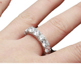 Rings Premium Claw Set AAA Zircon Ring Fashion 18K St. Valentine's Spectrum