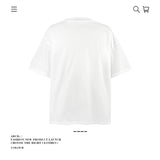 American vintage street T-shirt pure cotton retro men's and women's summer loose half sleeves