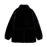 Women Cotton Coat Artificial Fur Coat
