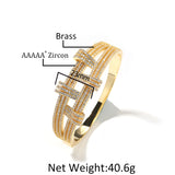 Bracelet Double Bracelet Metal Wind Diamond Tide Cool St. Valentine's