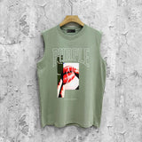 Purple Brand Tank T Shirts Sleeveless T-shirt Vest