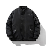 Mens Vintage Jackets vintage jacket loose trend baseball jacket padded flight suit