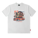 Men T-Shirt Retro Fun Printing Casual
