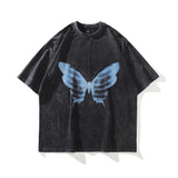 Men's T-Shirt Printed Short-Sleeved T-shirt Men's and Women's Loose