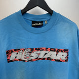 Hellstar T Shirt Vintage Old Printed Loose Casual Short Sleeve T-Shirt