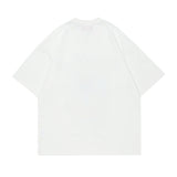 Men T-Shirt Sunset Printing Vintage