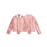 Unisex Coat PU Leather Coat Winter