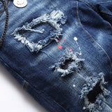 DSQ2 Jeans Distressed Slim-fit Stretch Jeans