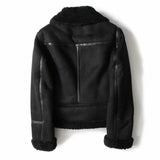 Women Cotton Coat Suede Imitation Lamb Wool Warm Jacket