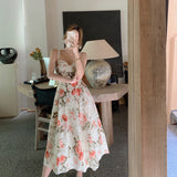 Betty Draper Valentine's Day Dress Vintage Floral Dress for Women Spring and Summer Print