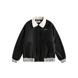 Unisex Coat Youth University Style Lamb Wool Cotton Coat Coat