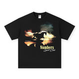 Vintage T-shirts American Vintage Washed Old Short Sleeve T-Shirts