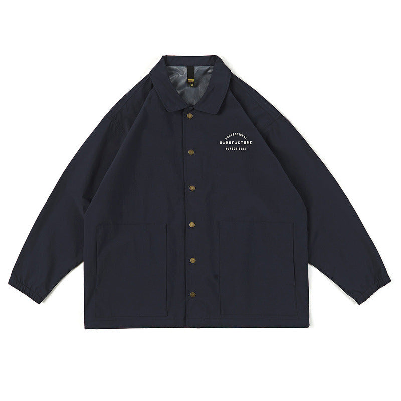 Women Jackets Lapel Retro Casual