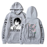 Anime Bungo Stray Dogs Dazai Hoodies Men Hoodies