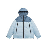 Unisex Coat Color Matching Couple's Cotton-Padded Coat Thickened Winter