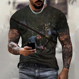 Games Black Myth Wukong Print T-Shirt