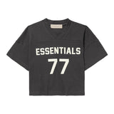 Fear Of God Essentials Kids T-Shirt Summer Pure Cotton Loose Short Sleeve