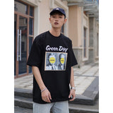 Green Day T Shirt Retro Loose