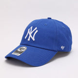 Dodgers and Yankees Baseball Cap 47brand Baseball Cap Female Dark Gray Soft Top Embroidery Hip Hop Male Hat