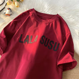 Men's T Shirt Summer Loose Cotton Heavy Weight