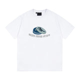 Synaworld T Shirts central cee coin letter print casual loose t-shirt