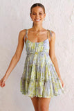 Women Dress Sexy Vacation Suspender Skirt