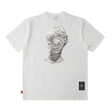 Men T-Shirt West Coast Hawaii Retro Loose