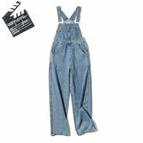 Women Jeans Overalls Loose Denim