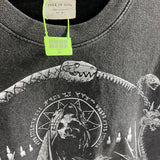 Fog Essentials T Shirts Spring and Summer FOG Joint Series Washing Water Old Crew Neck Short Sleeves