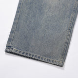Men Jeans Ripped Distressed Casual Loose