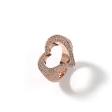 Rings Hollow Love Zircon Ring ins St. Valentine's