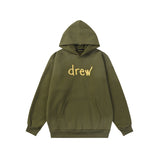 Drew House Hoodie Unisex Loose Casual Fleece Hoodie