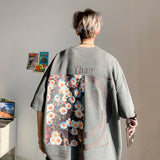 Men T Shirt Loose All-Match Summer