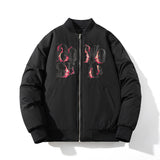 Mens Vintage Jackets Autumn/Winter Embroidered Jackets Vintage Baseball Uniforms