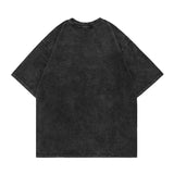 Men T-Shirt Vintage Distressed Eagle Print