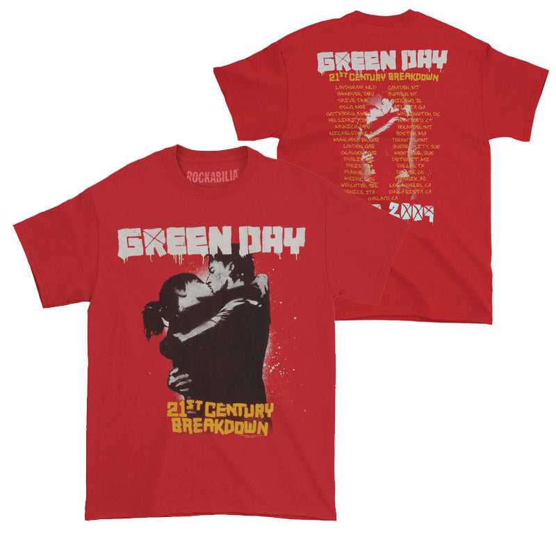 Green Day T Shirt The Kiss