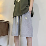 Men Beach Shorts Waffle Summer Loose Leisure Sports