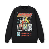 Vintage Hoodie Eminem Crew Neck Sweater Vintage Fall/Winter